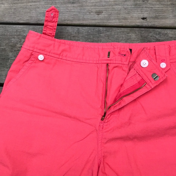 💞J Crew Coral Button Button Shorts - Picture 4 of 5